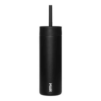 MiiR - Sipper Straw Bottle Juodas 470ml
