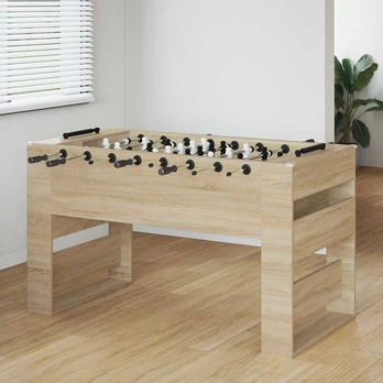 Futbolo stalas 2 pcs Sonoma ąžuolas 146,5 x 74 x 85 cm