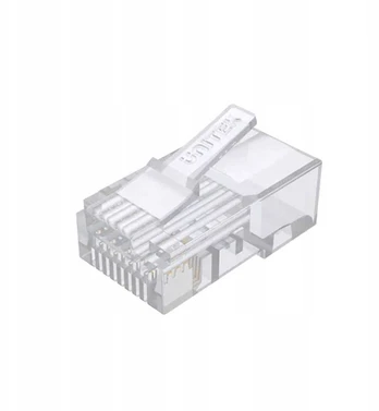Unitek Wtyk modularny Pass-Through RJ45 Cat. 6 100 vnt.