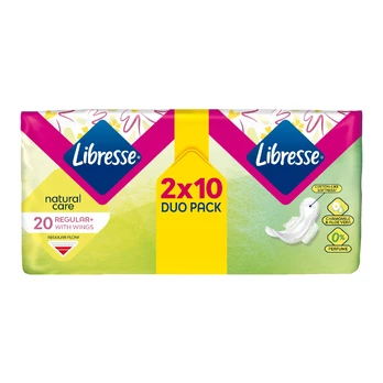 LIBRESSE NATURAL higieniniai paketai „Ultra“ (20 vnt.)