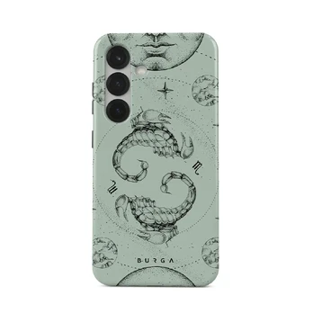 Scorpio - Samsung Galaxy S25 Case, Tough (Magnetic) / N/A / Turquoise