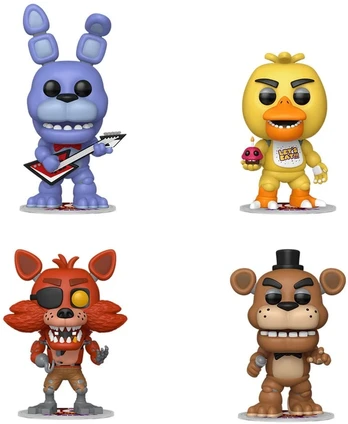 Funko POP pack 4 figures Five Nights at Freddys