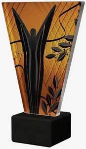 Detal Trofeum Mini-Line Amber - BIEGI