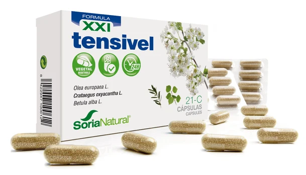 Soria 21-C Tensivel 600 Mg 30 Caps Liberacion Prolongada