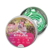 Biteless antiparazitinis silikoninis antkaklis katėms, 38 cm kaina
