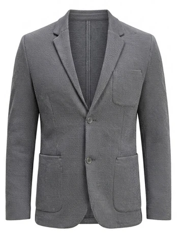 Švarkas vyrams Ombre M171, pilkas