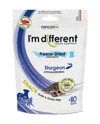 I'm Different Diff Snack Sturgeon (eršketas) 40 g