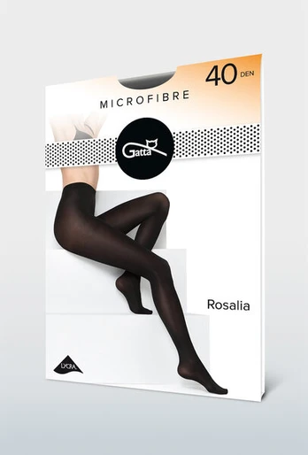 Pėdkelnės Microfibre, Gatta, 40 DEN, Nero