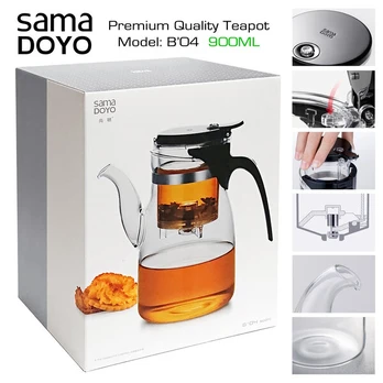 Samadoyo Premium klasės virdulys B'04, 900 ml