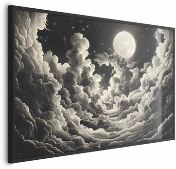 Artgeist Plakatas - Moon and Stars Singing Among the Great Clouds