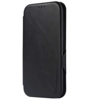 Juodas dėklas Samsung Galaxy A40 telefonui "HDD Classic Wallet Case"
