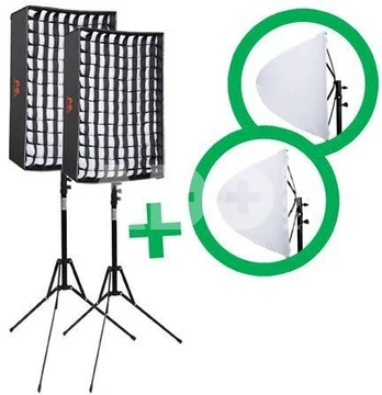 FALCON EYES FLEXIBLE LED PANEL RX-12T 30X45 CM 2 SETS