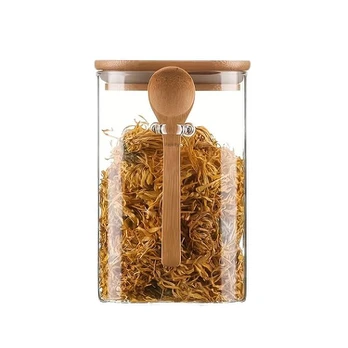 stikliniai indai su dangteliu, 600 ml