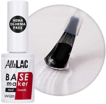 Gelinio nagų lako bazė AlleLac Base Maker Hard, 5 g