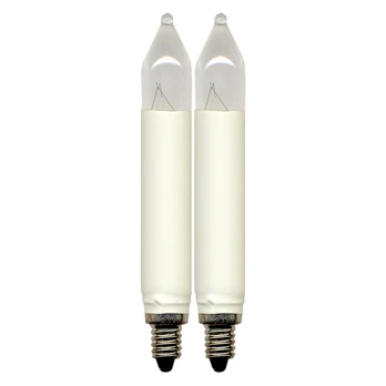 Pakaitinė lemputė E10 3W 34V, 2 vnt., 12 cm, Ø 2cm