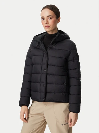 Napapijri Žieminė striukė A-Aernis NP0A8BQ6 Juoda Regular Fit