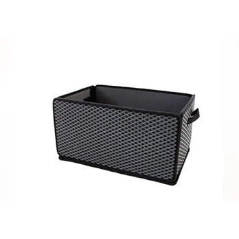 Bagažinės daiktadėžė EVAtech LightBox 33x50x25 cm - pilka / juodi kraštai