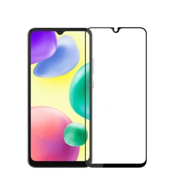 LCD apsauginis stikliukas 9H 5D Xiaomi Redmi 10C/Poco C40 juodas