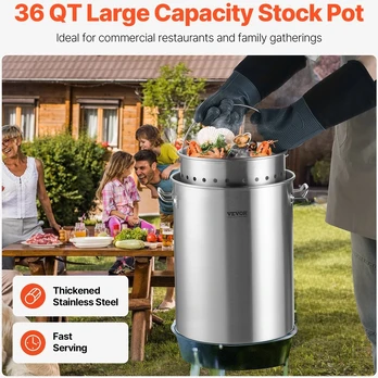 Keptuvė / puodas talpa 34 l