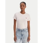 Guess Marškinėliai W2YI44 J1314 Rožinė Regular Fit