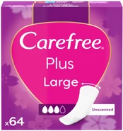 CAREFREE protector maxi fresh 64 u kaina