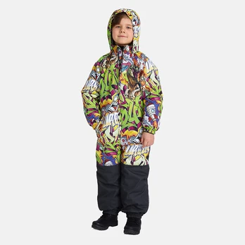 Huppa Kombinezonas WILLE 1, multicolor pattern/ dark gray