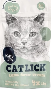 Skanėstas katėms Kitty Joy Cat Lick, tunas, 0.015 kg, 4 vnt.