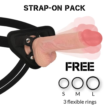 RockArmy Hawk Rotator Intimate System with Vibrating Harness 22 cm Black