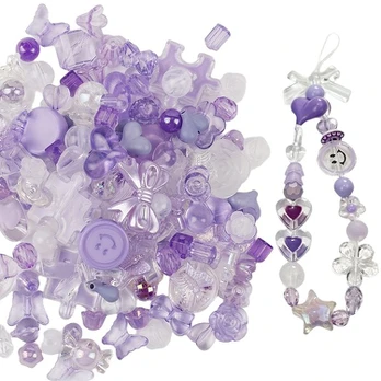 Karoliukai rinkinys, Violetinė