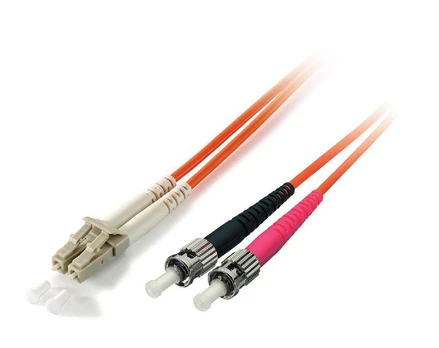 Equip Equip LWL patch cable LC->ST 15,00m vienmodis dvipusis OS2 yel poly maišelis