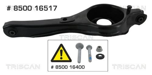Vikšro valdymo svirtis TRISCAN 8500 16517