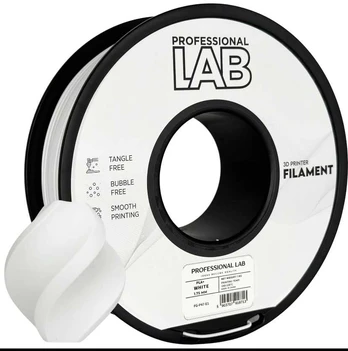 PLA+ balta – Prof. Lab – 1,75 mm – 1kg