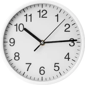 Platinet wall clock Wink, white (45955) kaina