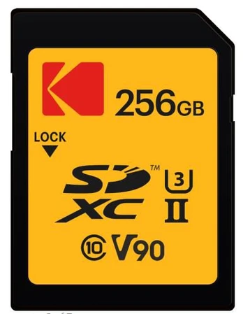Kodak SDHC 256GB UHS-II U3 V90 Ultra Pro