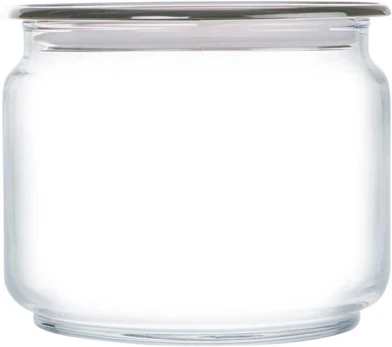 Słoik su dangteliu Plano 500 ml pilkas LUMINARC