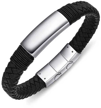 Diverse Matching leather men´s bracelet B1000158