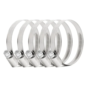 Sliekinės spaustukai 5 vnt. 40-60 mm / 9 mm W2 AMIO-04588