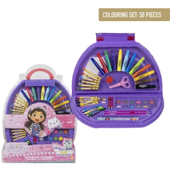 CERDA spalvinimo priemonių rinkinys Gabby's Dollhouse, 50 vnt., 2700000819
