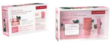 Clarins Set Multi Activa Dia Tp 50ml Noche Tp 15ml Labios 21
