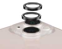 PanzerGlass ™ Hoops Camera Lens Protector iPhone 13 mini | 13 | Juodas, Apple, Apple - iPhone 13 Mini, Apple - iPhone 13, Dry application, Scratch resistant, Transparent, 1 pc(s)