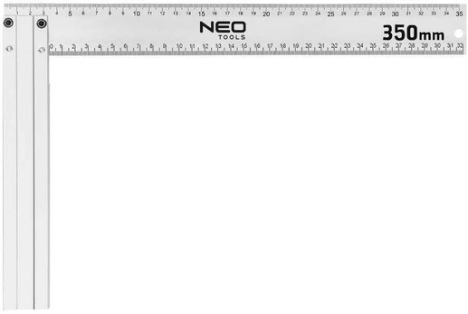 Kątownik budowlany NEO TOOLS aliuminio, 350x190 mm