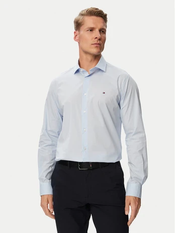 Tommy Hilfiger Marškiniai MW0MW43749 Mėlyna Regular Fit