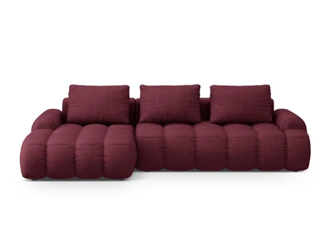 Left Corner Sofa With Bed Function And Box, "Linz", 3 Seats, 275x142x84 Made in Europe