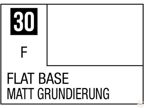 Mr Hobby Mr.Hobby - Mr.Color serijos nitro dažai C-030 Flat Base, 10ml