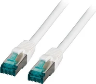 EFB RJ45 Patchkabel S/FTP, Cat.6A, LSZH, 1,5m, baltas kaina