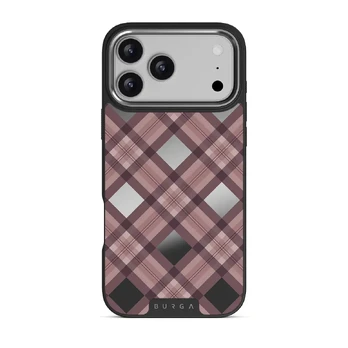 Asap - iPhone 17 Pro Max Case, Elite Mirror Dark (MagSafe) / Silver