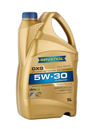 Variklių alyva RAVENOL RAV DXG SAE 5W30 5L