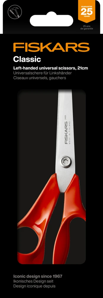 Fiskars Classic Universalsaks 21cm venstre