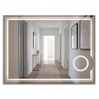 LED veidrodis HAVEN 60X80 cm