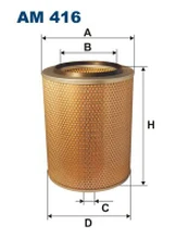 FILTRON AM 416 Oro filtras